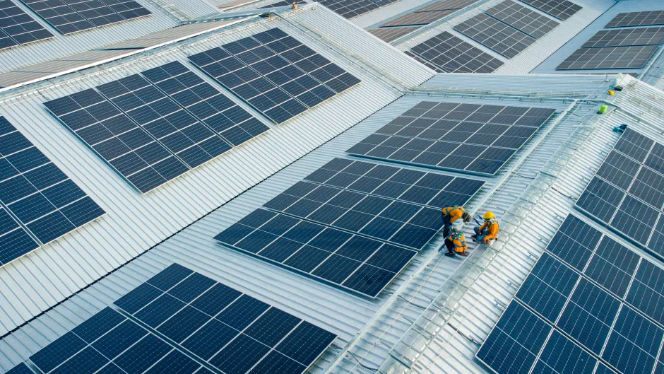 Erneuerbare Energien / Solarpanele